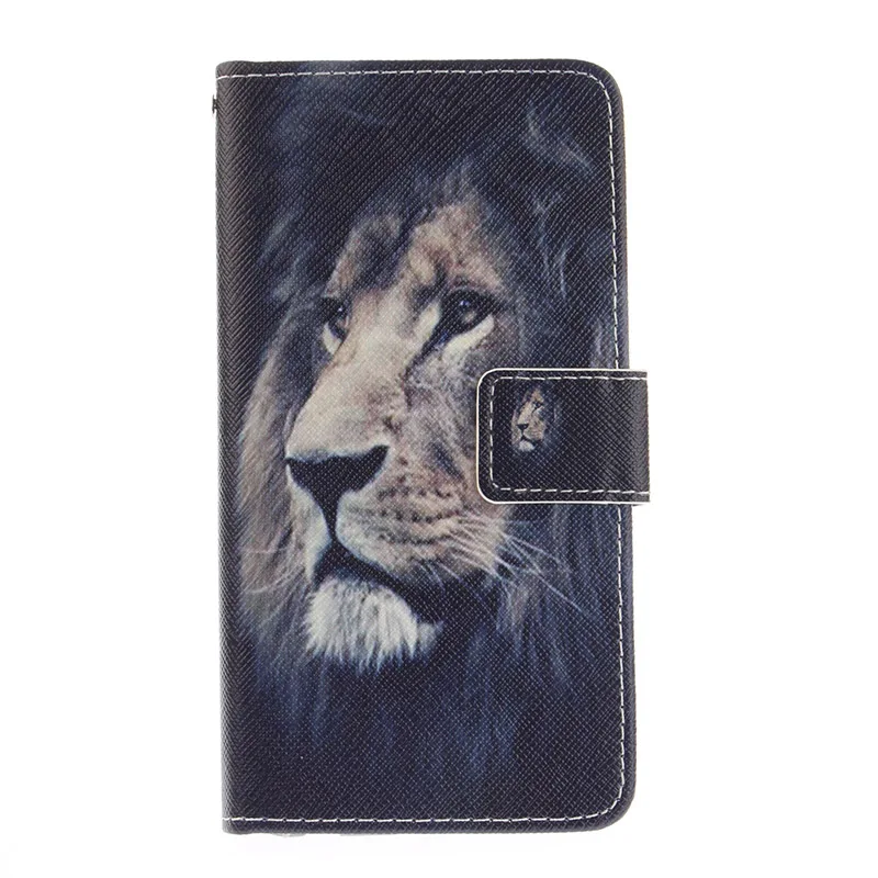 Lion Head Искусственная кожа и силикон чехол для sony Xperia XZ1 Compact XZ XA2 Ultra C6 Coque C42 - Цвет: Lion Head