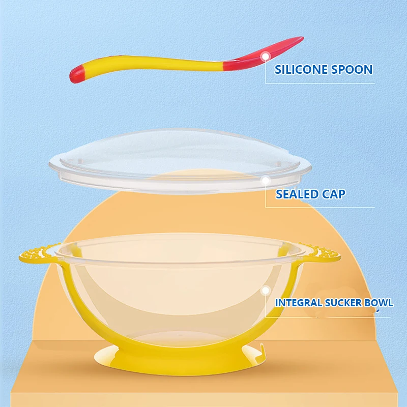 

Child feeding combo Bottle 240ml thermometer comb Bib BOWL nose Set Pink