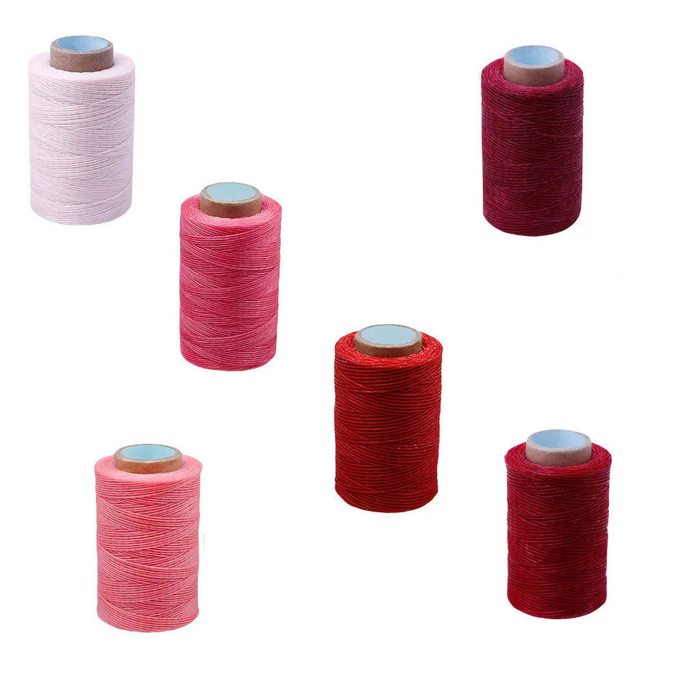 Плоские нити цепочки из воска 150D 250 м Кожа Швейные Вощеные моток веревки для кожи ремесло DIY ручной работы износостойкие швейные нити