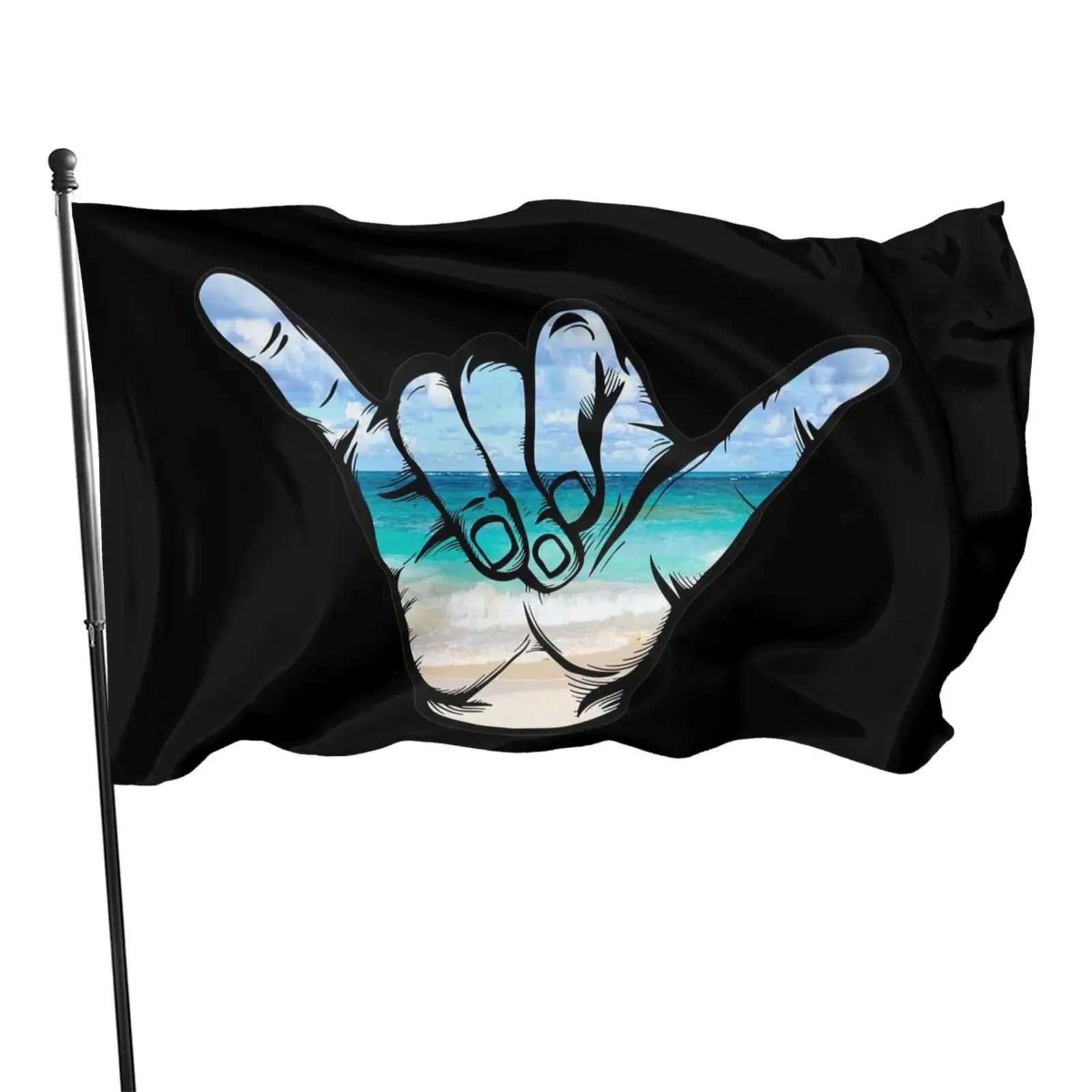 

Флаг с логотипом бразильского джиу джитсу 90x150 см Bjj