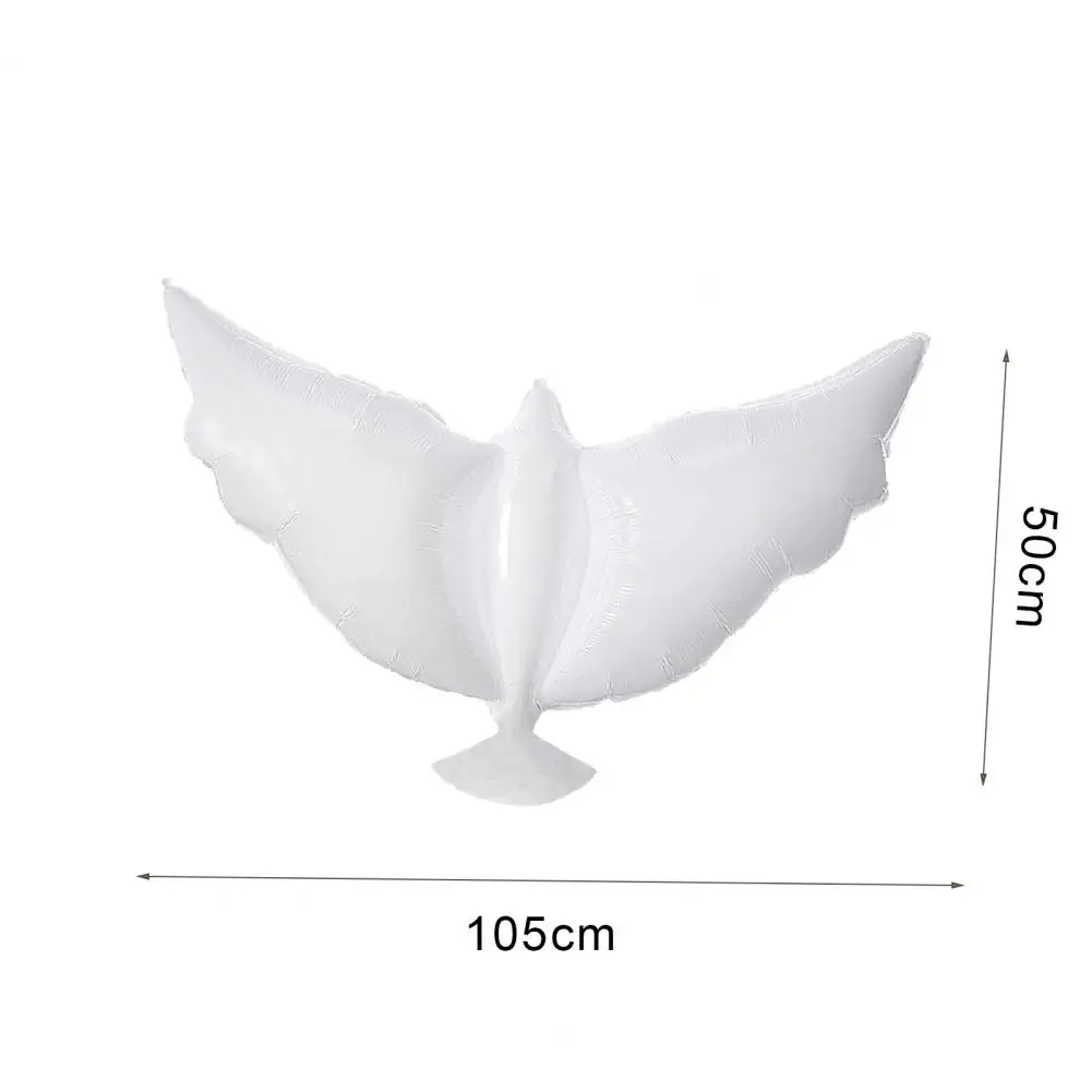 10 шт./компл. шар реалистичный голубь Форма белый декоративный воздушные шарики в