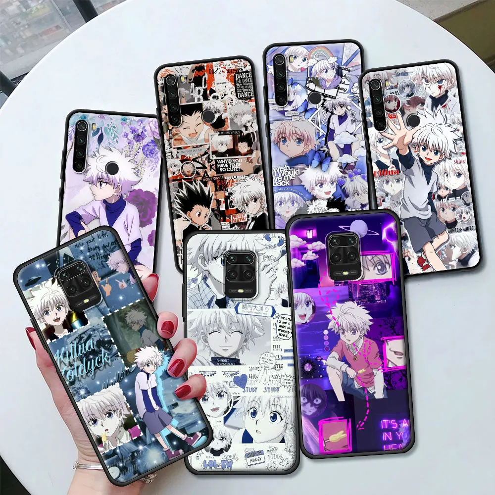 Силиконовый чехол Hunter X для телефона мягкий Xiaomi Redmi Note 9S 9 8 Pro 8T 8A 9A 9C 9i 7 7A 6 6A|Бамперы|