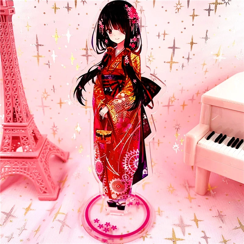 1 шт. аниме свидание A LIVE Tokisaki Kurumi Печатный фигурка на акриловой подставке