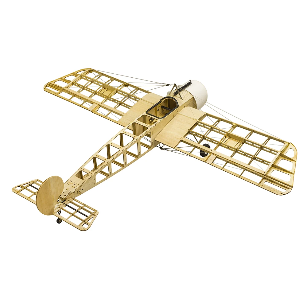Balsawood модель самолета лазерная резка масштаб Fokker E. III Eindecker WW1 истребитель лазерная резка набор из пробкового дерева 1520 мм(6") строительный комплект дерево