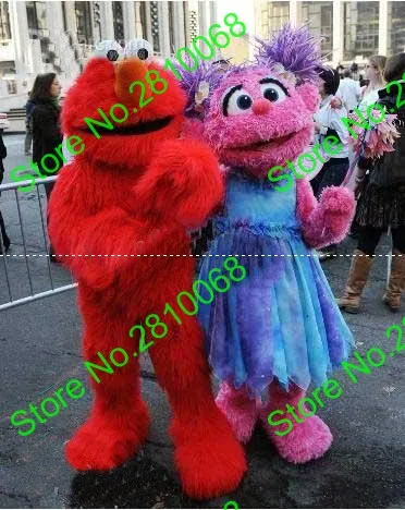 Syflyno Make эва материал шлем Эбби талисман костюм Элмо День Рождения вечерние НКА