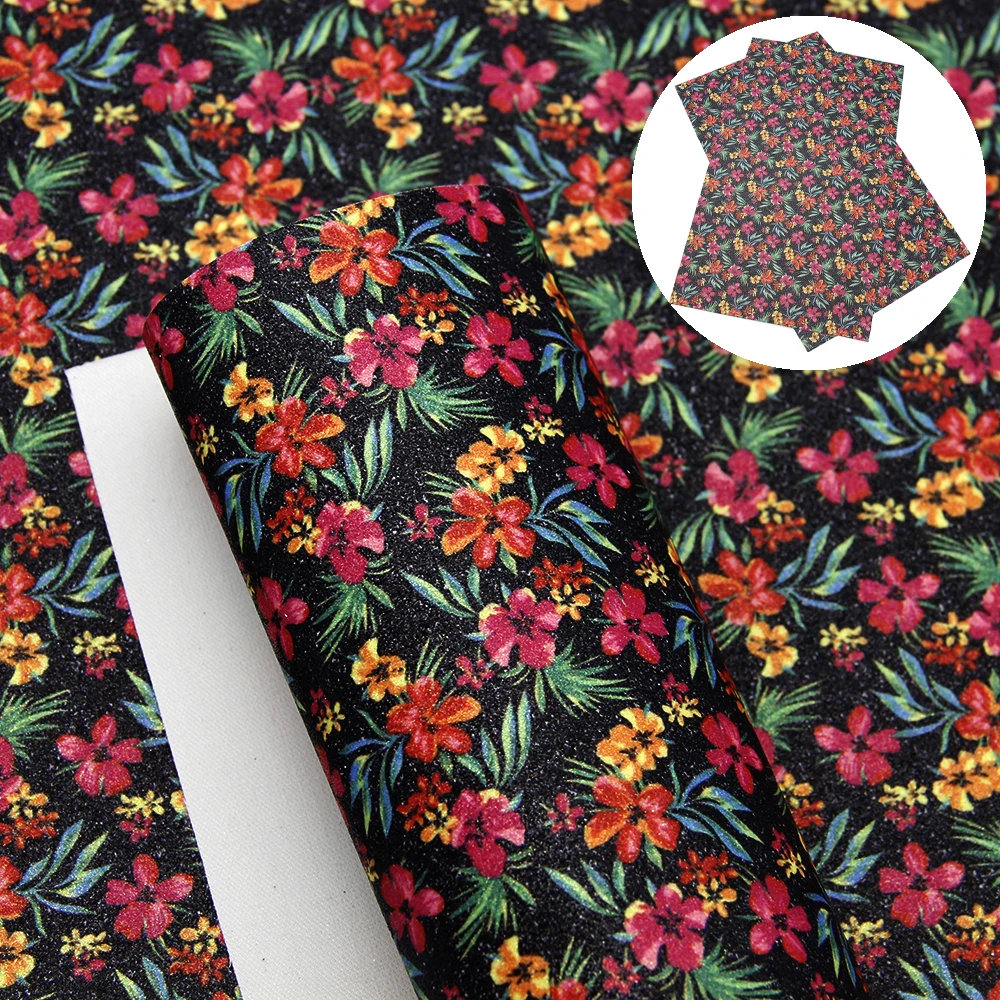 20*33 см с цветочным узором тонкая синтетическая кожа для бант сумки кошелек чехол