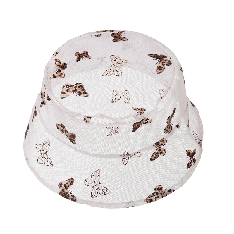 

Flowers Embroidery Bucket Hat For 1-12T Kids Lace Thin Sun Hat Fishing Hat Boys Girls Flat Cap Summer Panama Cap