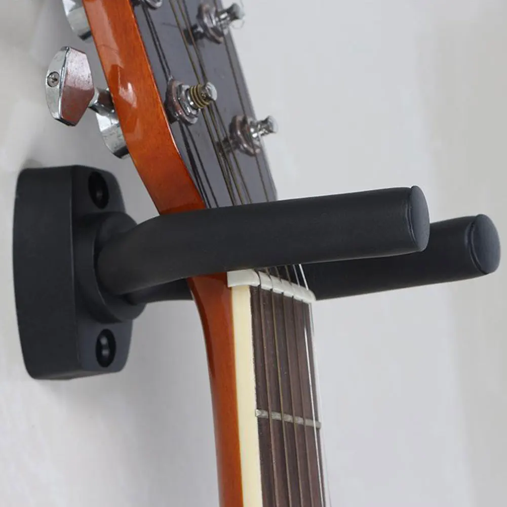 

6set Wall Mount Guitar Hanger Hook Non-Slip Holder Stand For Acoustic Guitar Ukulele Violin Bass Guitar Instrument Accessories