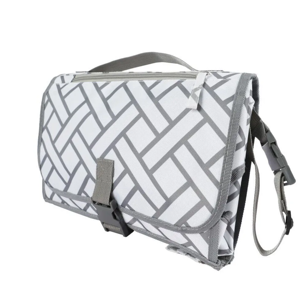 82 3-в-1 детская пеленальные матрасики Многофункциональный Портативный Детские Складная не впитывают мочу разнообразные Водонепроницаемый пеленки мешок крышка коврик для путешествий - Цвет: 82