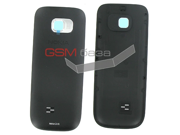 Nokia C2-01 - Крышка АКБ (цвет: Black) Оригинал |