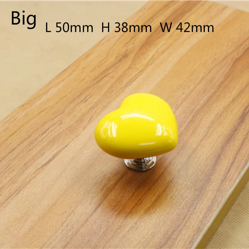 Современная дверная ручка для кухонного шкафа мебельные ручки в форме сердца