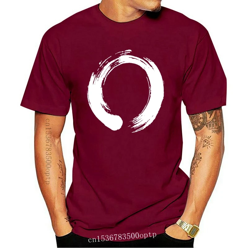Футболка Enso Circle футболка с принтом в буддистском стиле японская графическая