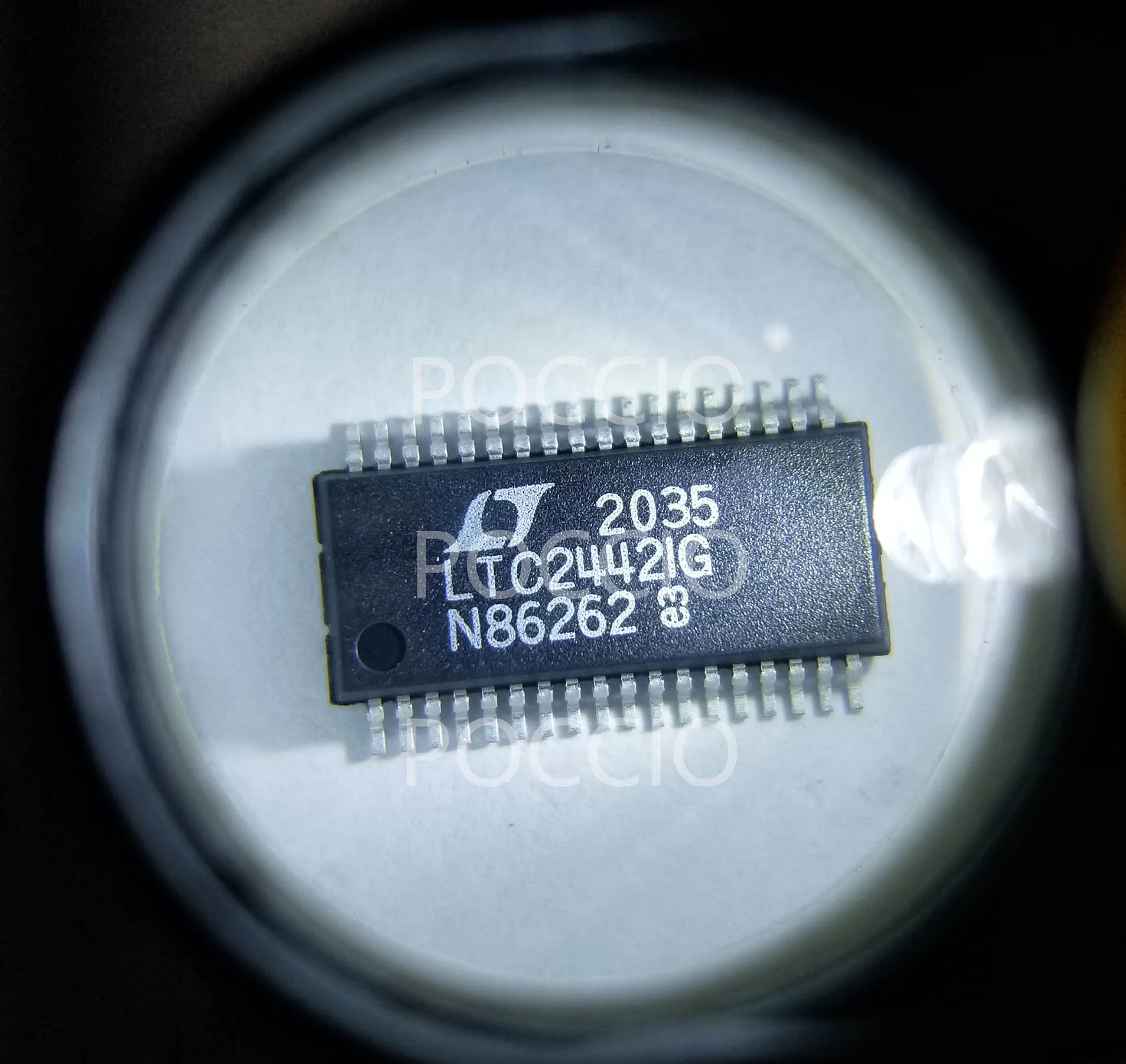 LTC2442CG LTC2442IG LTC2442 24 битная высокоскоростная 4 канальная Delta Sigma ADC со встроенным