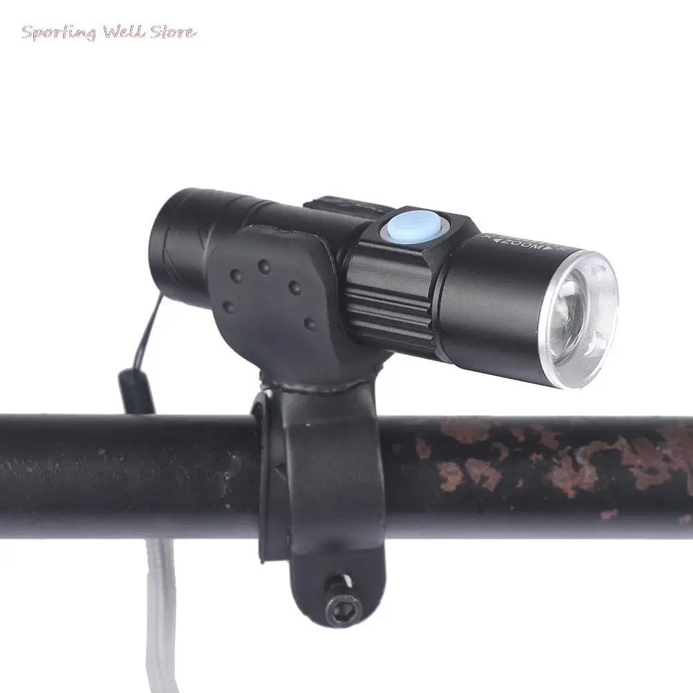 

2 в 1 8000 Люмен велосипедный комплект фонарей USB Перезаряжаемый светодиодный водонепроницаемый налобный фонарь