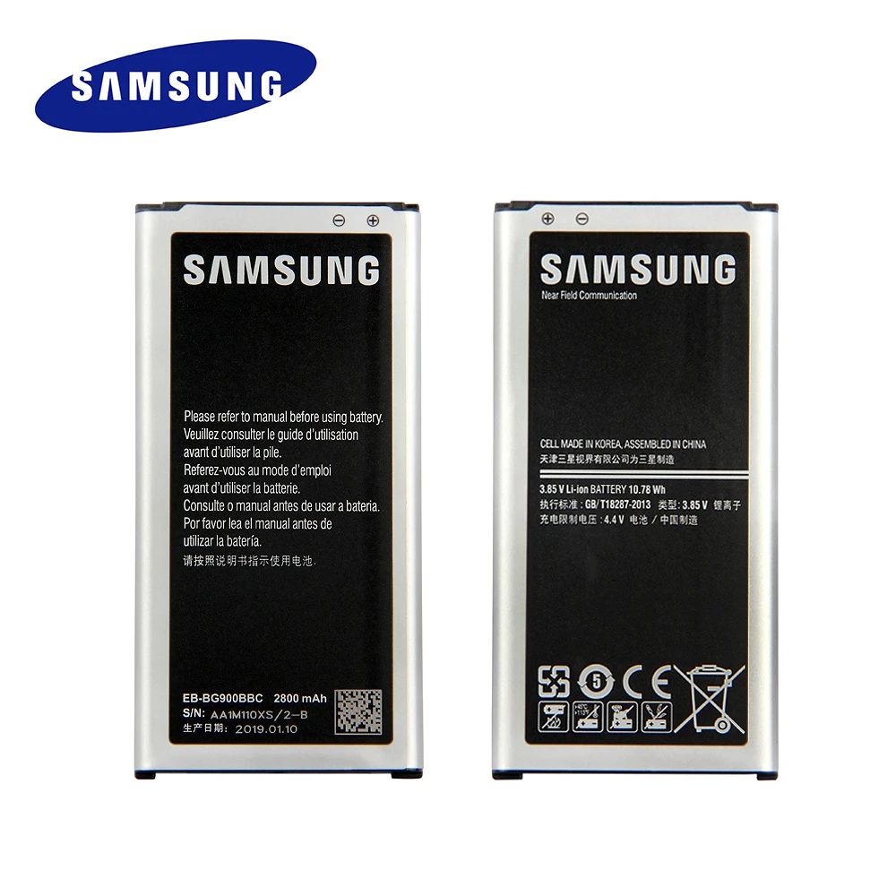 20 шт. для Samsung Galaxy S5 батарея EB-BG900BBC EB-BG900BBE G900S G900F G9008V 9006v 9008W 9006W 2800mah Аккумулятор Akku |