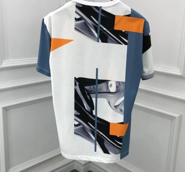 

2021 21ss spring brand royal horse print designer t shirts tees tops for men luxury punk gothic famous casual cotton