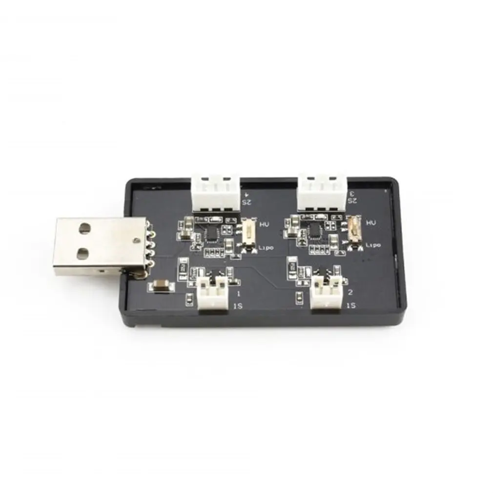 

Зарядное устройство EMAX, 4 порта, 1-2S, зарядка для аккумуляторов Lipo, USB-порт для FPV гоночного дрона, для Tinyhawk Серии HV 4,35 в, аксессуары для радиоупр...