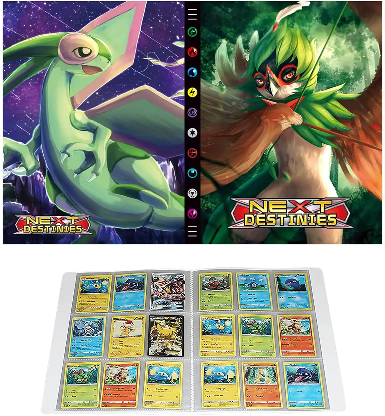 Альбом для карт Pokemon 324 9 карманов покемонов игр коллекционеров | Игрушки и хобби