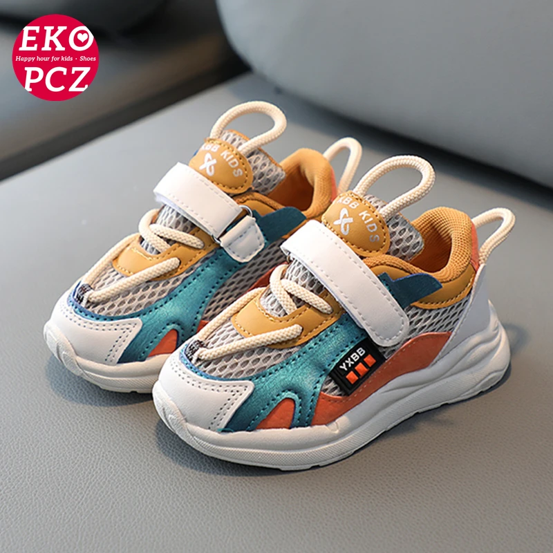 

EKOPCZ 2022 высокое качество детские кроссовки для мальчиков тренировочные массивные спортивные туфли для детей девочек дышащая обувь для бега ...