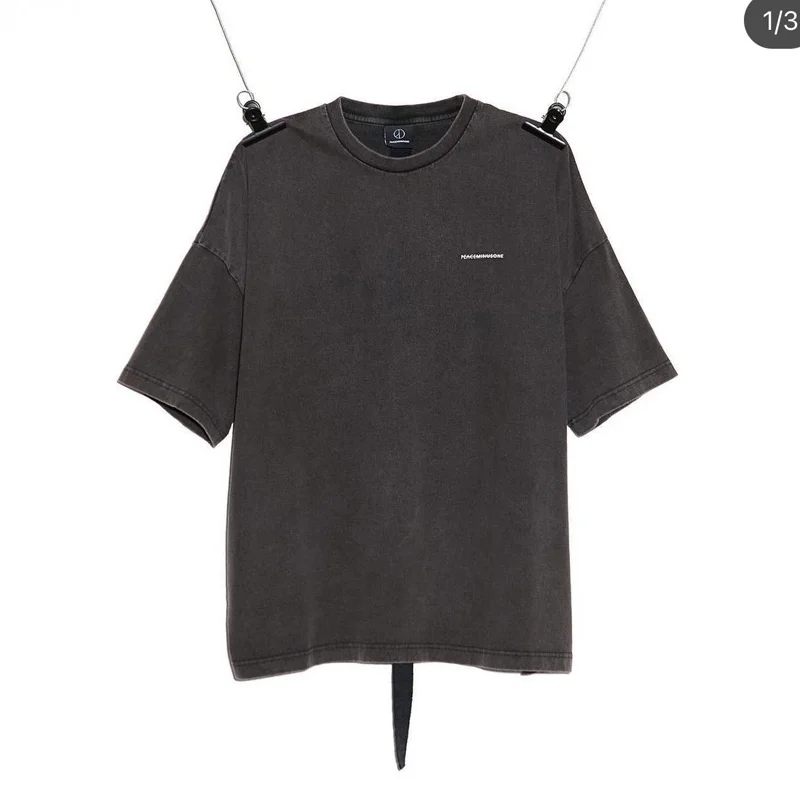 

Блузка с коротким рукавом для мужчин и женщин, свободная Базовая уличная рубашка в стиле оверсайз, топ с полурукавами