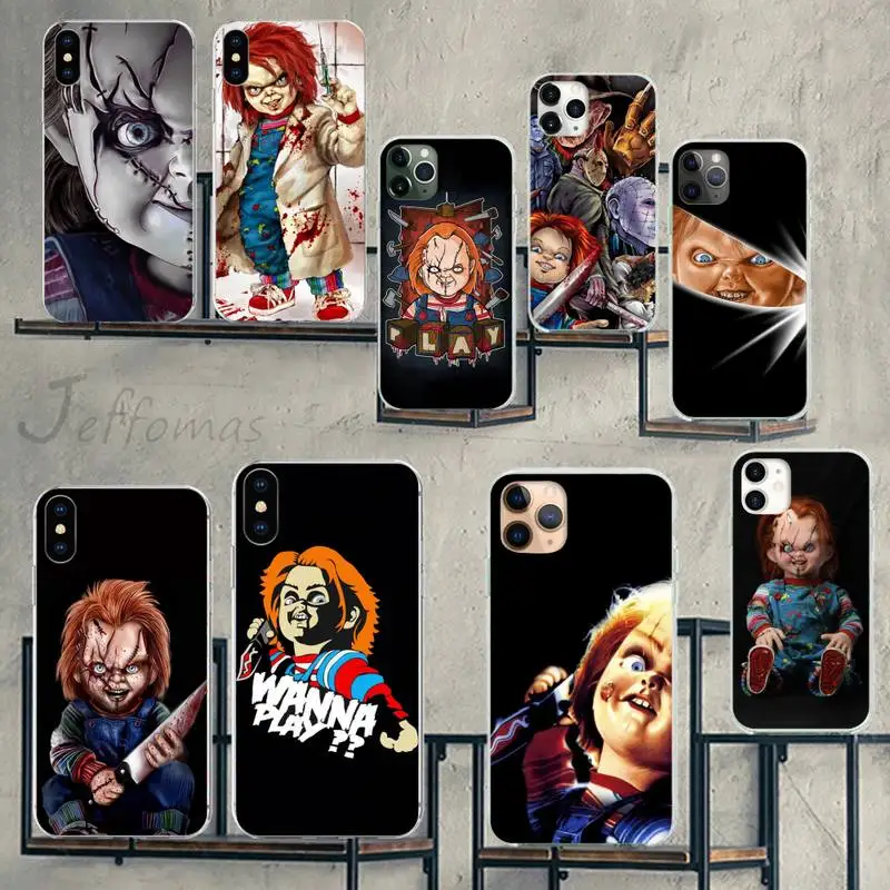 

CHUCKY HORROR CHILDS MOVIE Phone Case for iPhone 7 8 11 12 13 mini pro X XS XR MAX Plus