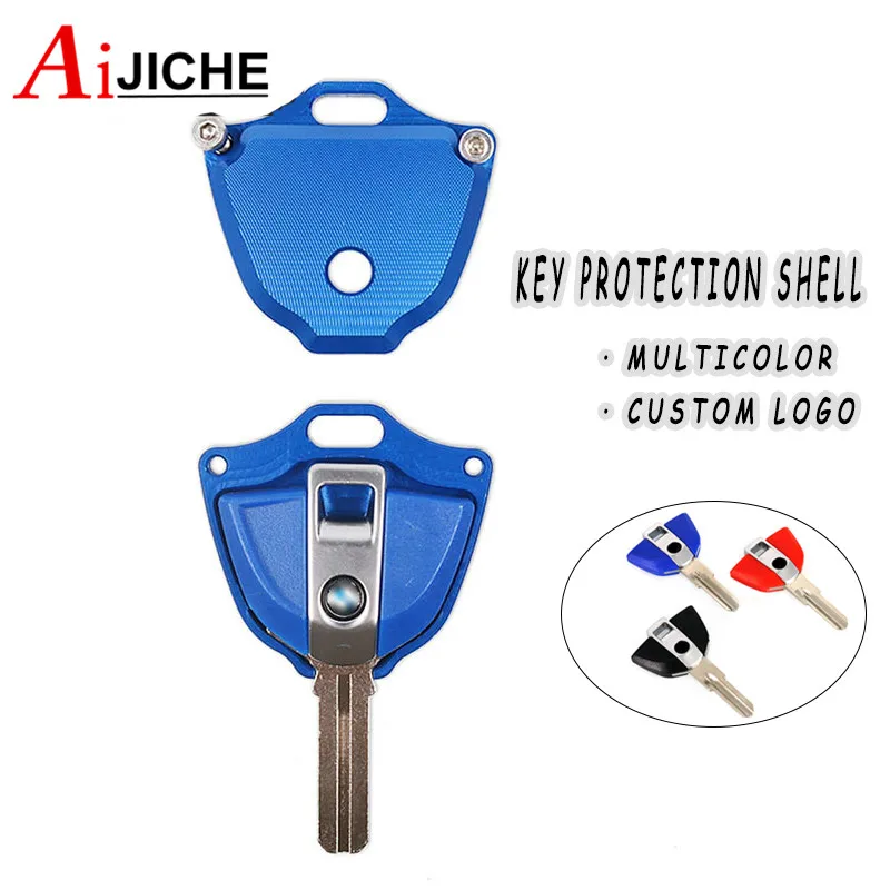 

For BMW F800R K1300GT K1200R R1200RT K1300R Motorcycle Accessories Embryo Blank Key Cover Case Shell Customizable logo
