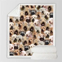 you will have a bunch of wheaten terriers 3d printed fleece blanket on bed home textiles dreamlike 08
