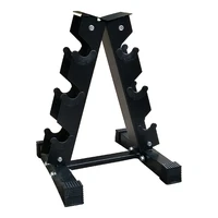 triangle dumbbell stand professional tower dumbbell support gym dumbbell storage racks