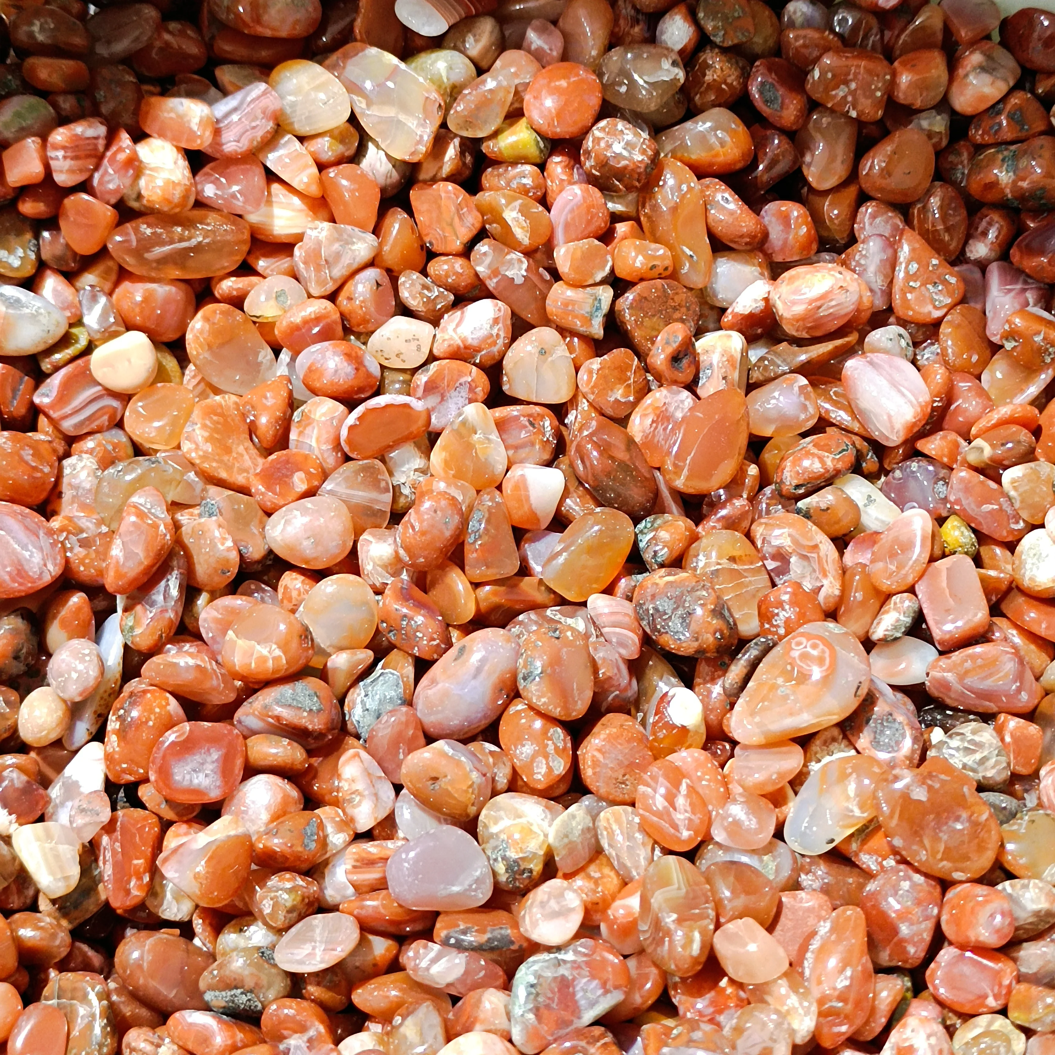 

100 г натуральный красный агатовый гравий образец кварцевый Агат, восстанавливающий камень для аквариума, домашний декор