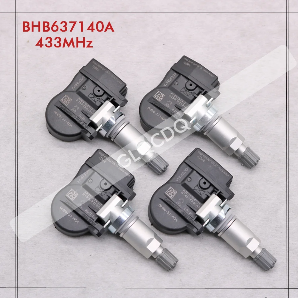 Автозапчасти для MAZDA 4 шт. датчик давления в шинах BHB637140A 433 МГц 2 3 5 6 CX-5 CX5 CX6 CX-6 CX9 ARTZ