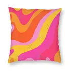 Ретро 70S розовые и оранжевые вершины для телефона, чехол для подушки, чехол для подушки 65x65, чехол для подушки 40x40 см