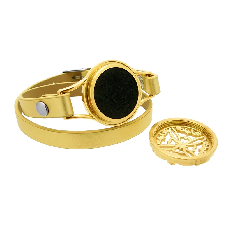 Новинка винт 26 мм с подвесками черный браслет из натуральной кожи нержавеющей