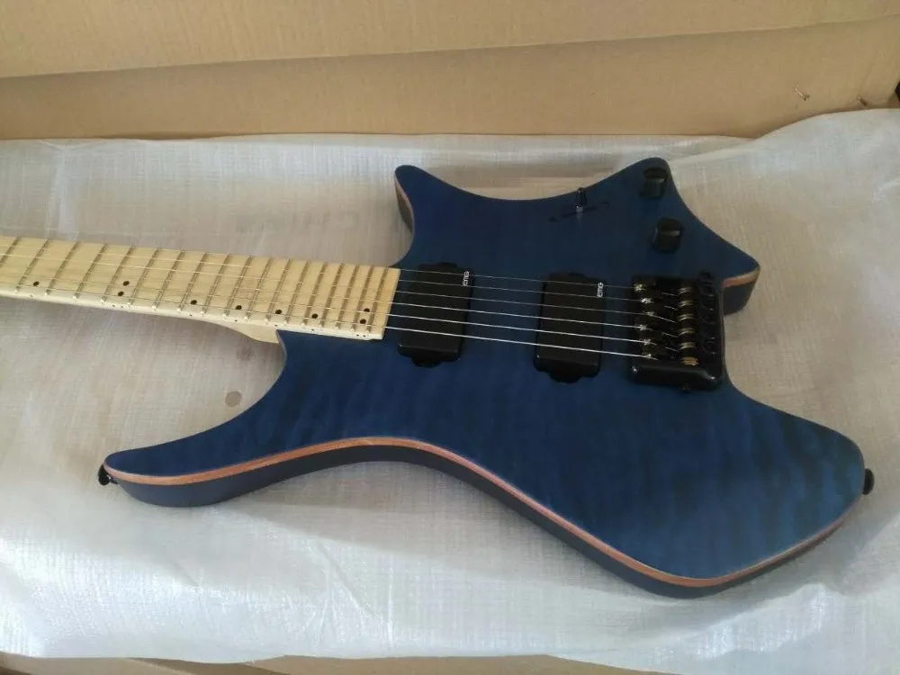 Новая+ фабрика+ безголовая Strandberg Boden OS 6 китайская Электрогитара гитара ras стеганая Stranberg Boden гитара