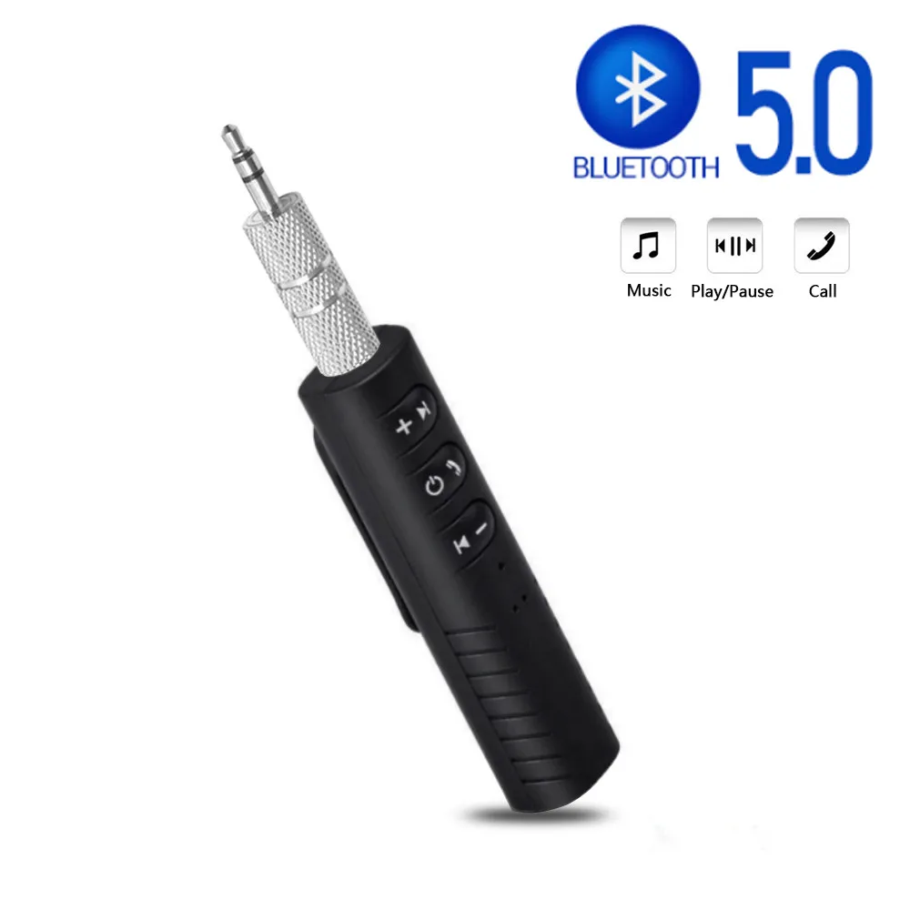 

Eoenkk Wireless Bluetooth 5.0 Receiver Transmitter Adapter 3.5mm Jack For Car Music Audio Aux A2dp Headphone Reciever Handsfree