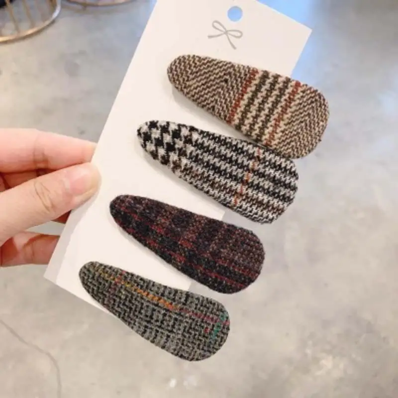 2019 Новое поступление модные аксессуары для волос Хаундстут заколки женщин