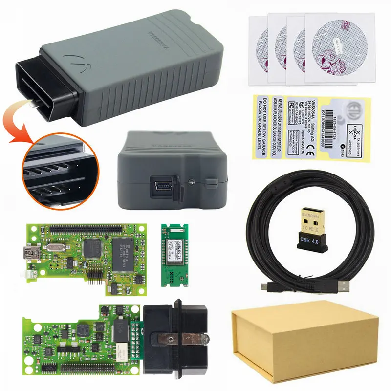oki чип VAS 5054A диагностический сканер USB/Bluetooth UDS VAS5054 ODIS V5.13 vas5054a и сканер считывания кода