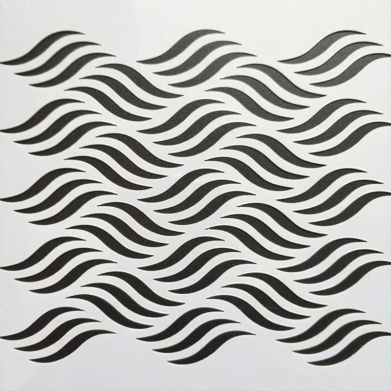 

15*15cm DIY Home Painting Vintage Flower Pattern Stencil Template For Tile Floor Furniture Painting Decorative Home