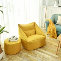 lazy sofa beanbag single fabric minimalism living room sofa tatami bedroom portable detachable bean bag chair bed