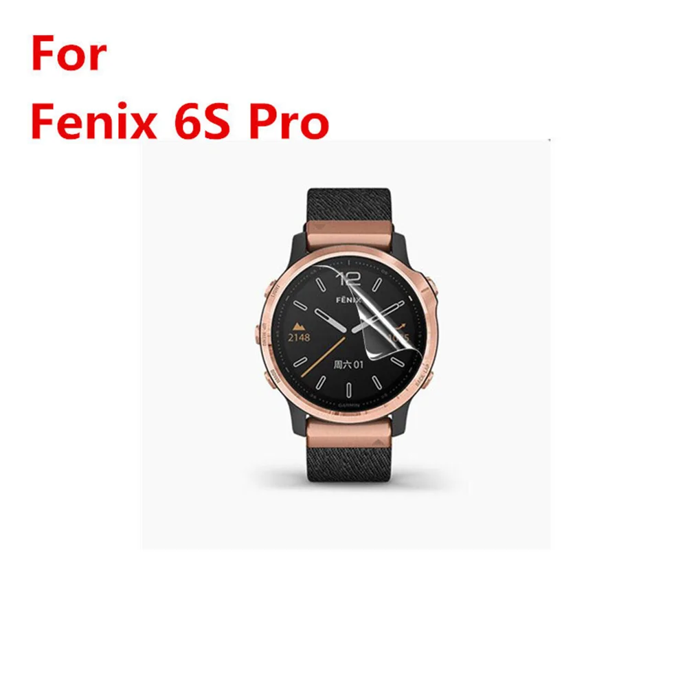 

Аксессуары для спортивных часов с чистящим комплектом для GARMIN Fenix 6s профессиональная защитная пленка