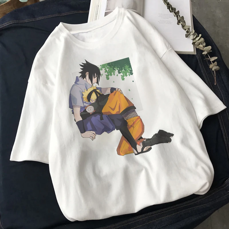 Y2k забавные женские футболки модные летние Kawaii Itachi женская одежда в стиле