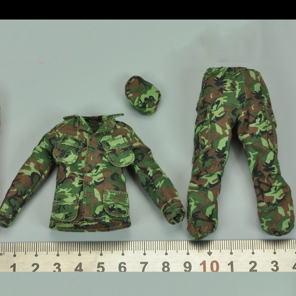 

1/12 scale soldier DAMTOYS PES009 Vietnam War uniform top clothes model suit for 6" action figure body