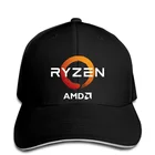 Бейсболка PC CP CPU uпроцессор AMD RYZEN geek программатор игровая camiseta компьютерные дзен периферийные ферийные geek Снэпбэк Кепка остроконечная