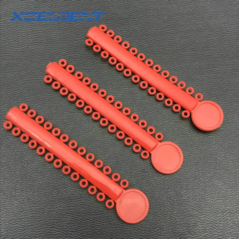 40 шт. палочки 1 упаковка зубная Лигатура Галстуки ортодонтия эластичные резинки