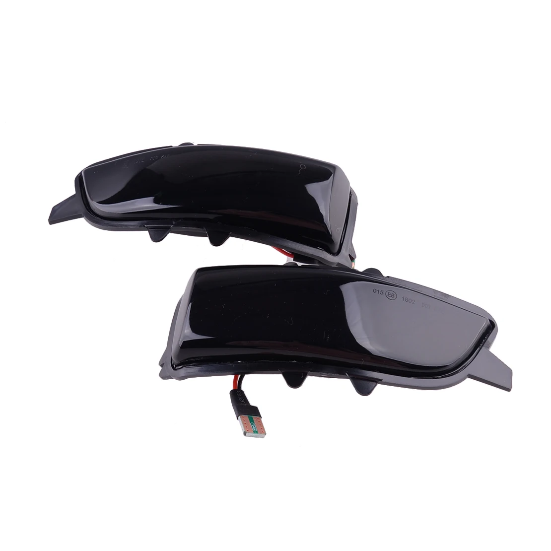 

1 Pair Plastic Car Front Side Mirror LED Dynamic Turn Signal Light Lamp fit for Volvo S80 2007 2008 2009 2010 2011 2012 2013