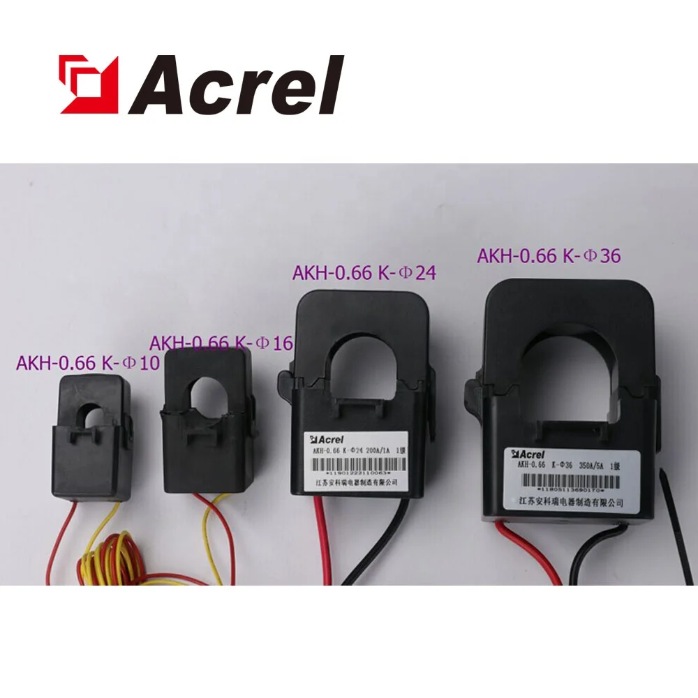 Раздельный трансформатор тока Acrel AKH 0.66/K 24 50a для монитора