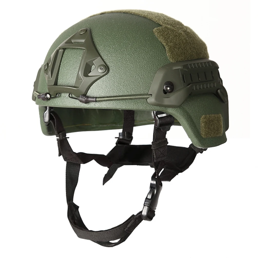 

IRON ARMADILLO Bulletproof MICH Helmet NIJ Level IIIA UHMWPE Tactical Bulletproof Helmet Security Protection Self Defense 3Color