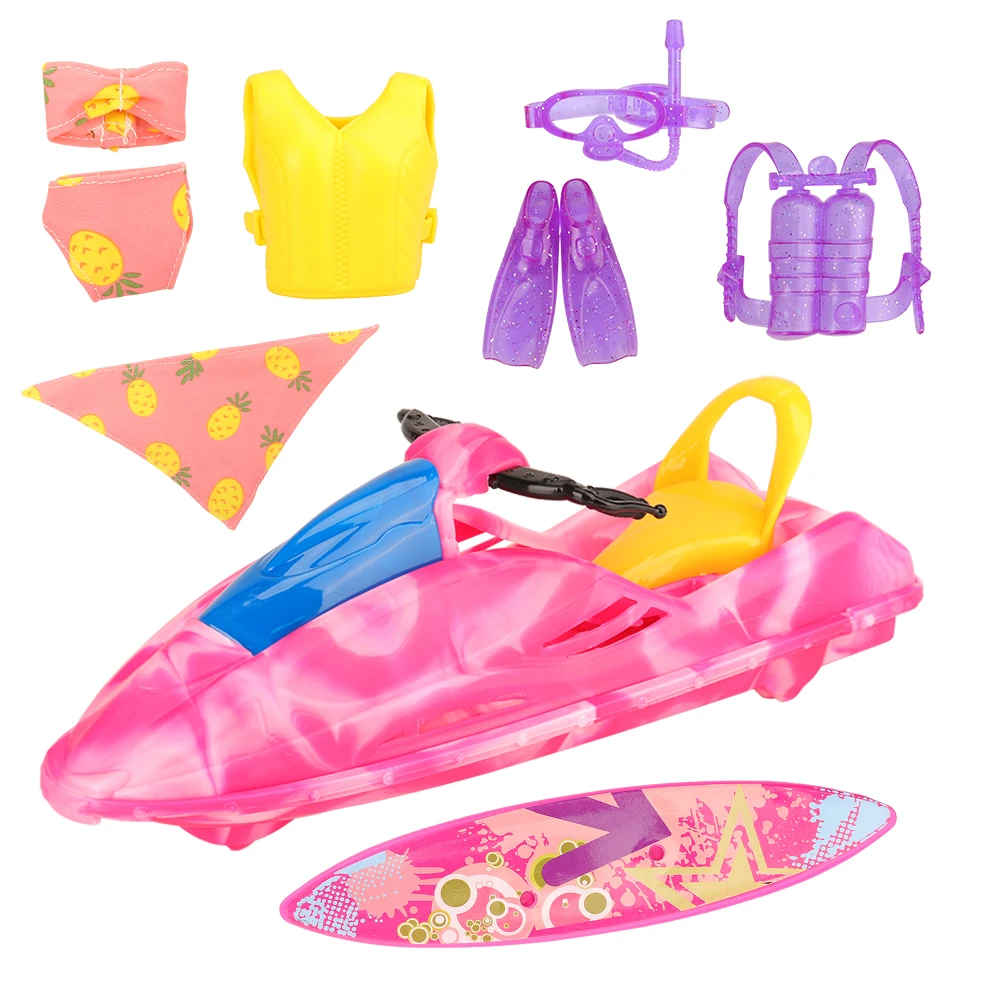 

Новейшие 6 предметов/партия = Одежда для кукол + аксессуары для кукол машинная обувь для игры Барби лучший подарок детские игрушки объект для...