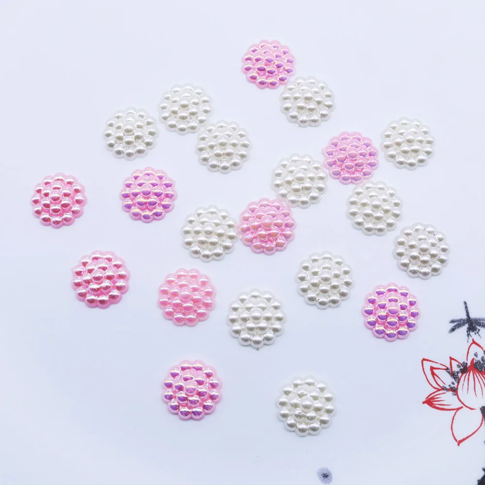 100 шт. выпуклые круглые декоративные украшения для скрапбукинга 13 мм | Дом и сад