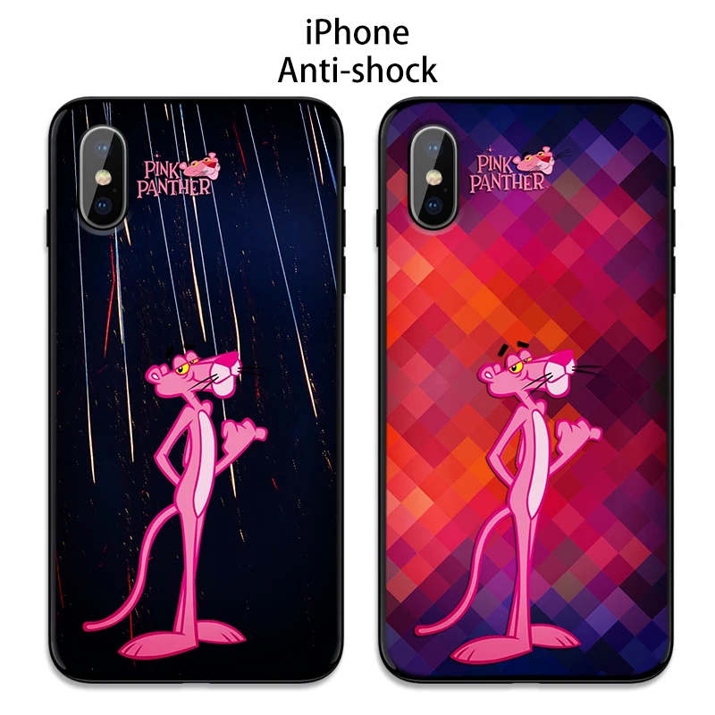 Чехол для телефона iPhone 11 ProMax XR XS MAX X красивый розовый леопард Apple 8 7 6 5S s Plus