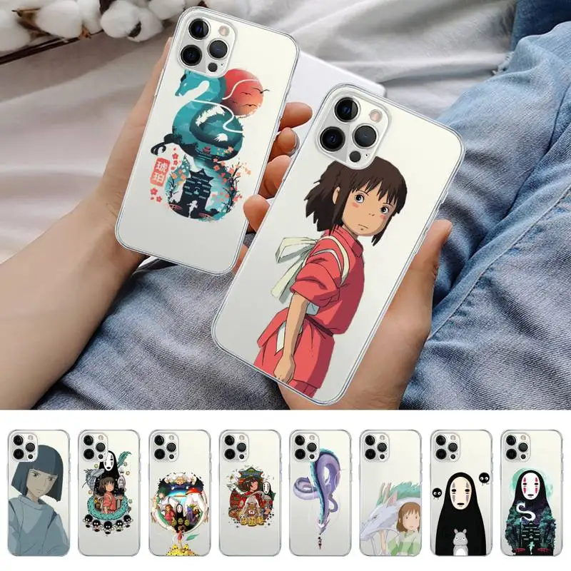 Чехол для телефона с рисунком из мультфильма Тоторо iPhone 11 12 13 mini pro XS MAX 8 7 6 6S Plus X 5S SE